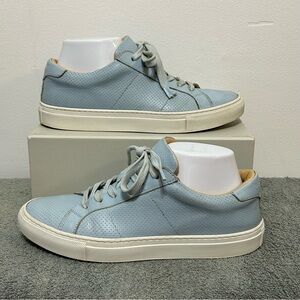 Greats Brooklyn Royale Perforated Leather Low Top Sneakers